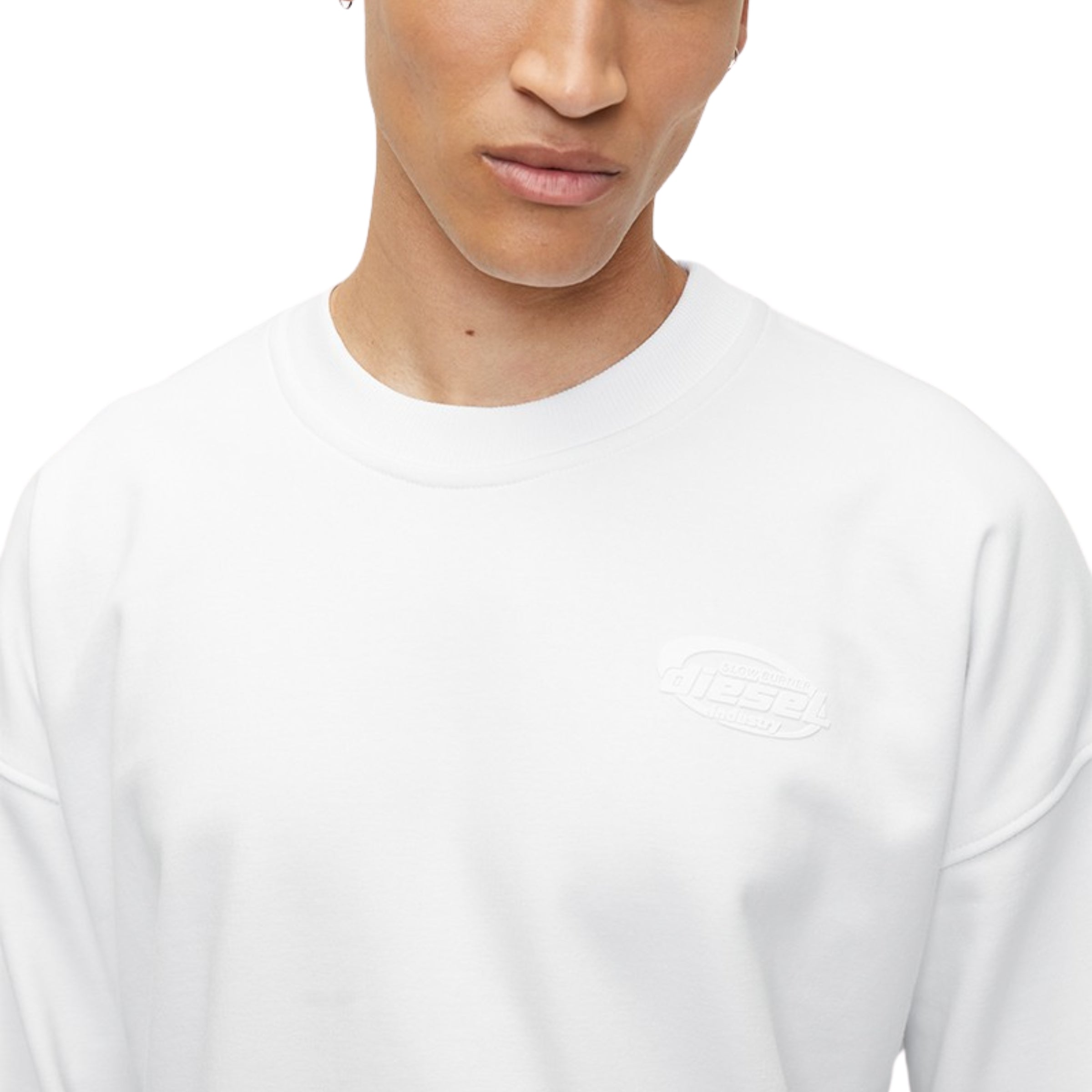 Diesel Sweatshirt Rob R2 White